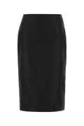 Jil Sander Faille Skirt — Black