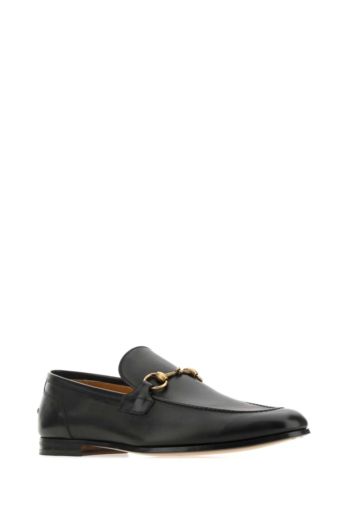 Gucci Leather Moccasin Loafer — Black