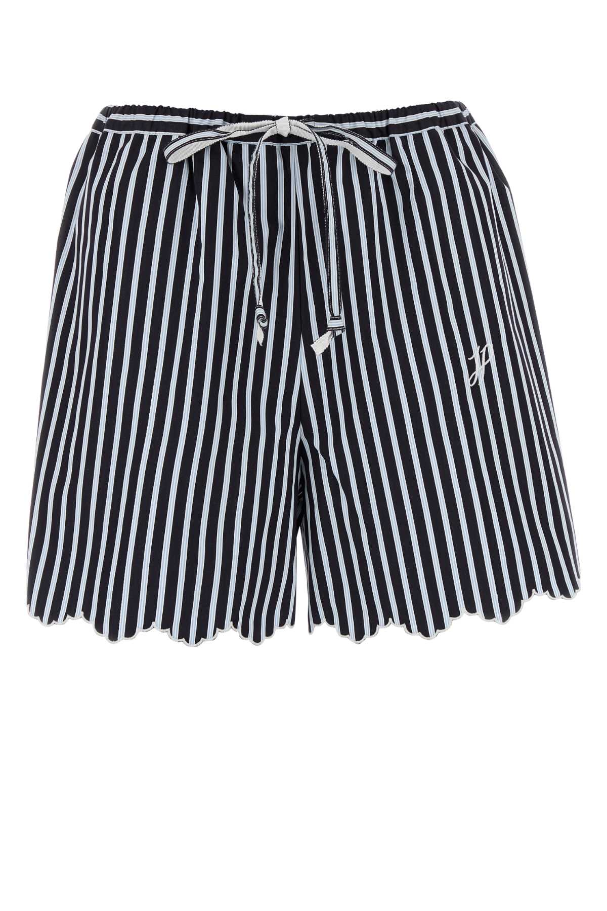 Patou Summer Bermuda Shorts — Navy