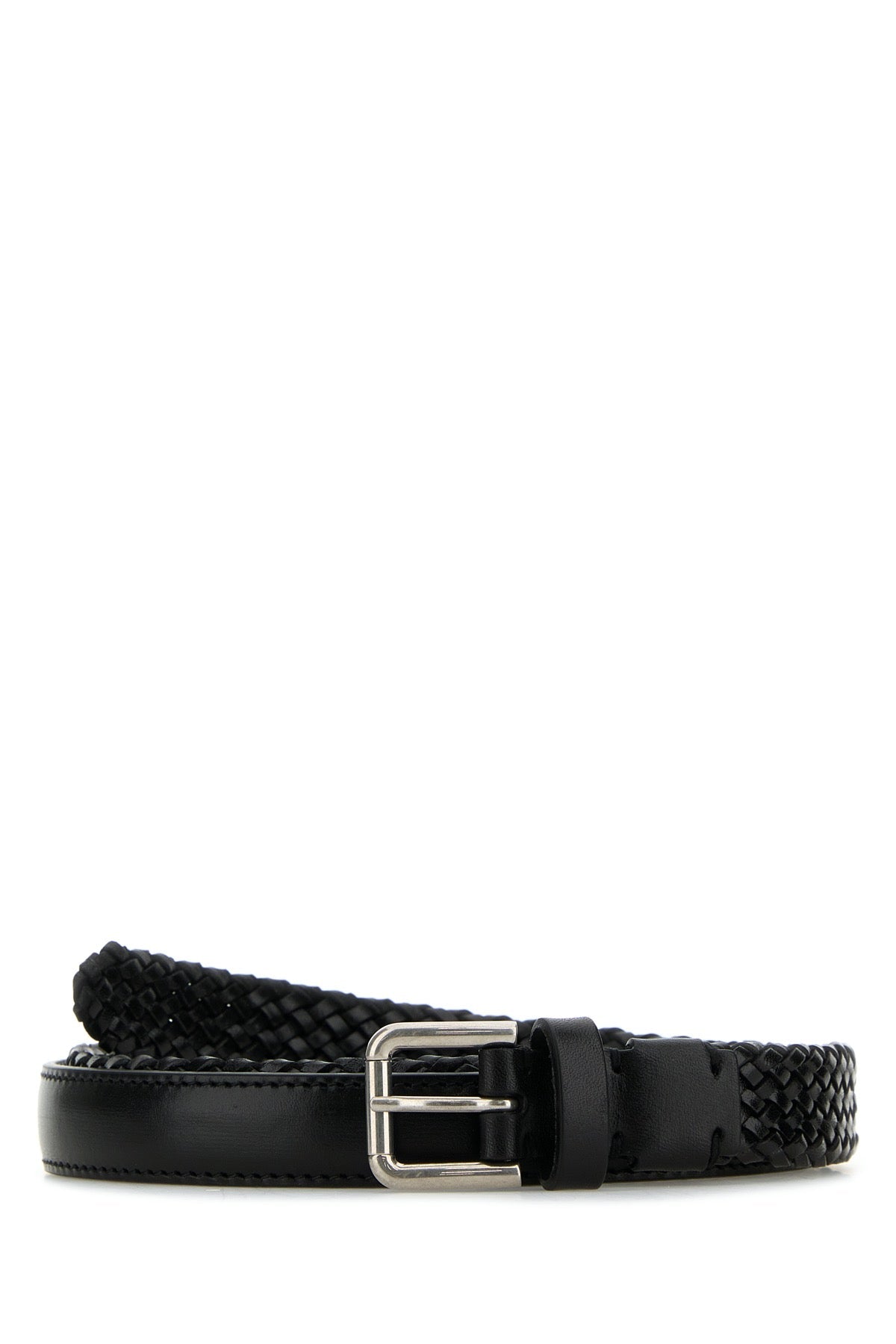 Dolce & Gabbana Logo Belt — Black