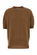Jil Sander Cashmere Crewneck Sweater — Beige