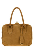 Golden Goose Deluxe Brand Vita Top Handle Bag — Beige