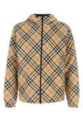 Burberry Embroidered Reversible Down Jacket — Beige