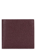 Thom Browne Pebble Wallet — Burgundy