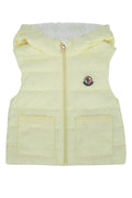 Moncler Jr Lia Vest — Yellow