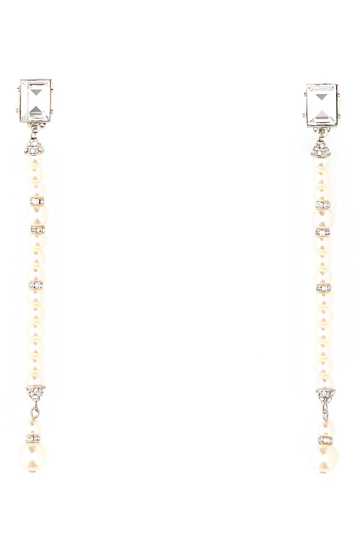 Alessandra Rich Earrings Earrings — Silver