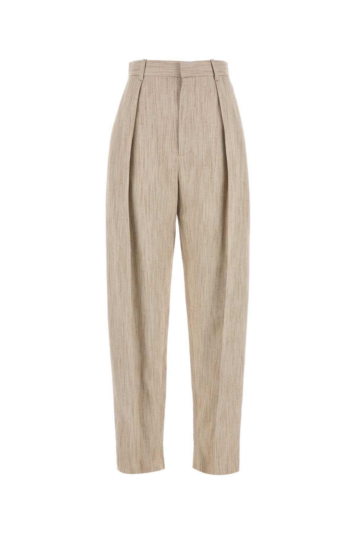 Bottega Veneta Fiammata Trousers — Gray