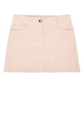 Fendi Kids Cotton Skirt — Pink