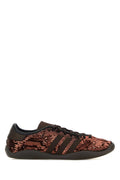 Adidas Sequin-Embellished Sneaker — Brown