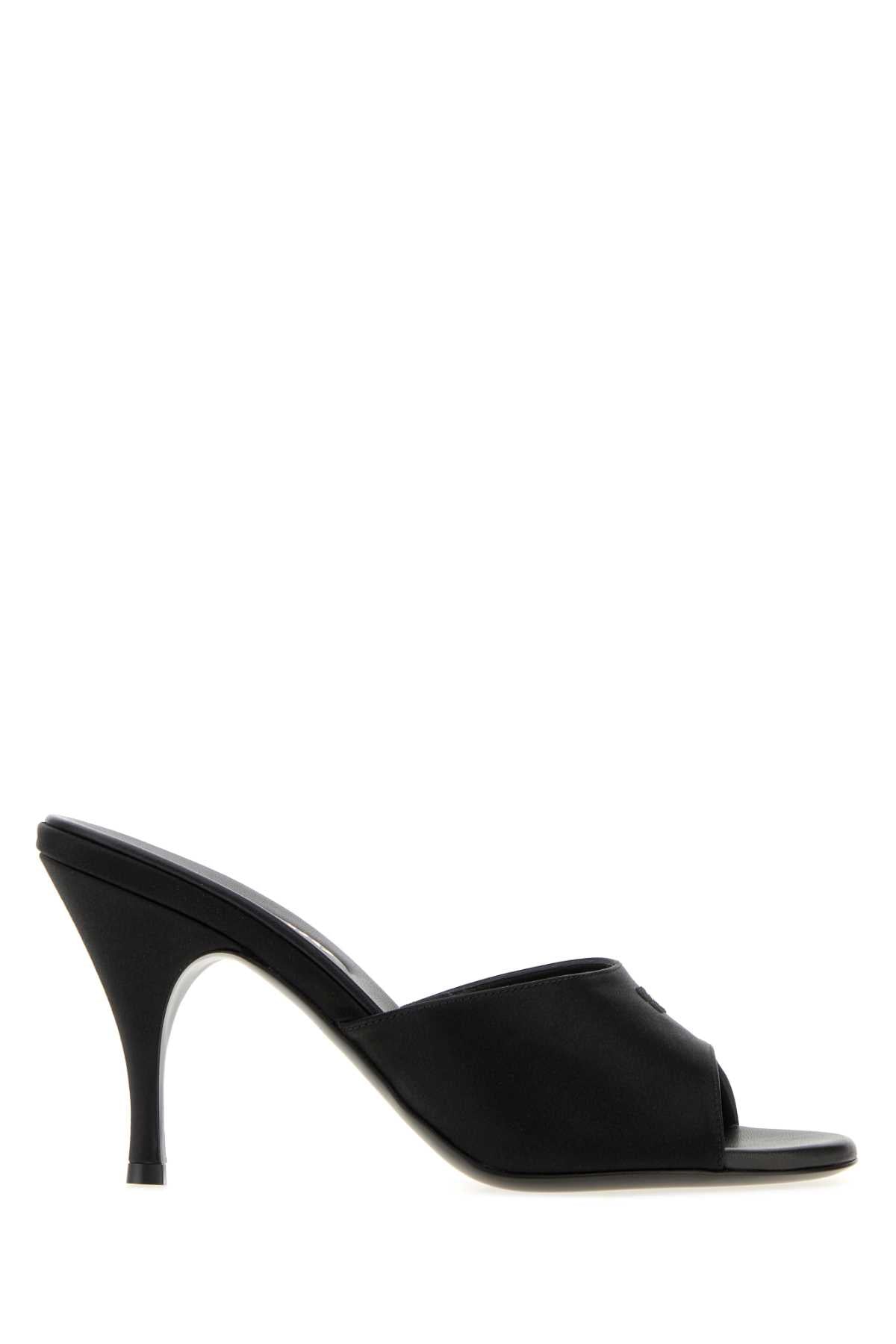 Miu Miu Tacco Mule — Black