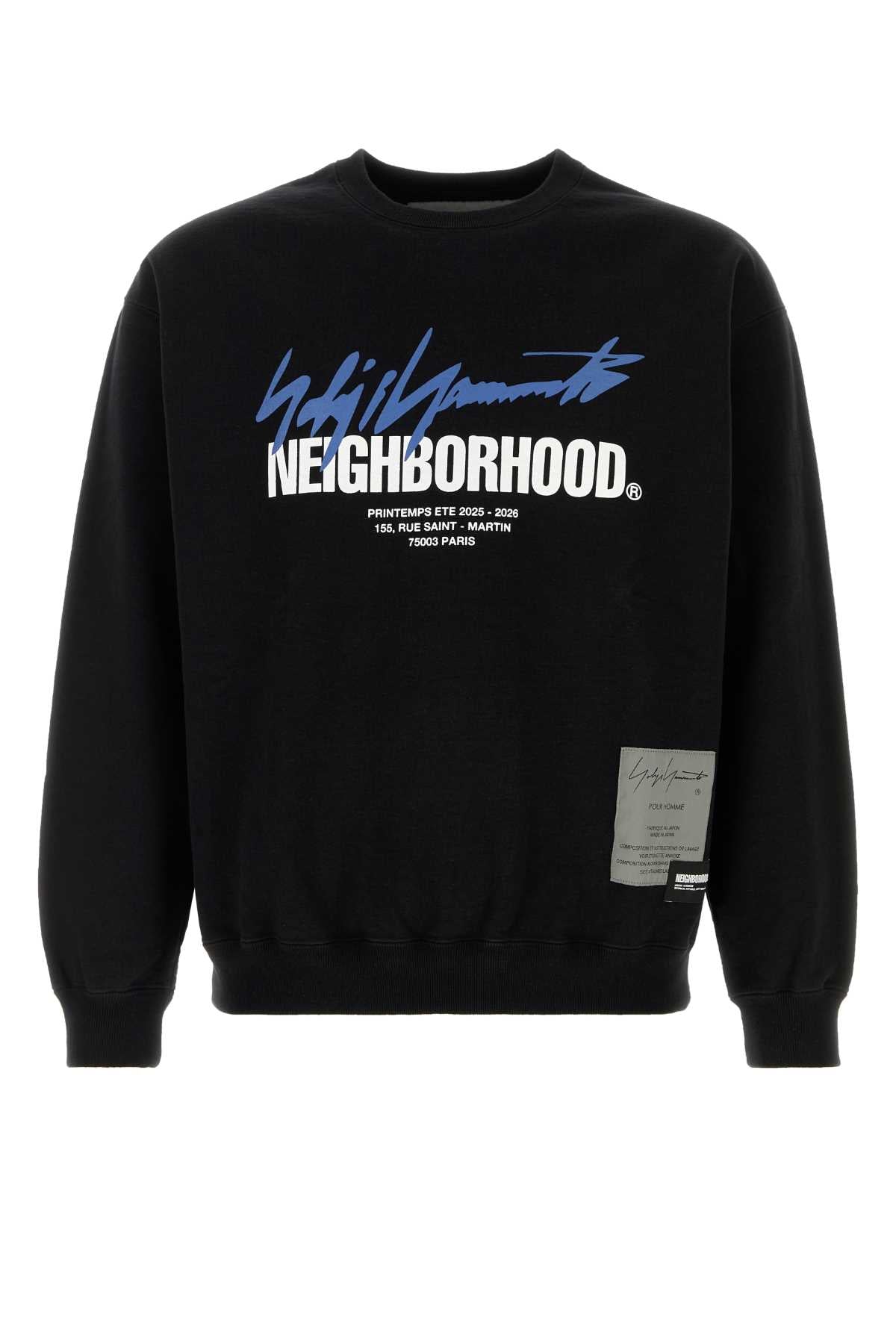 Yohji Yamamoto Shirt Sweatshirt — Black