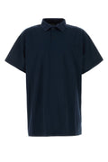Balenciaga Cotton Polo — Navy