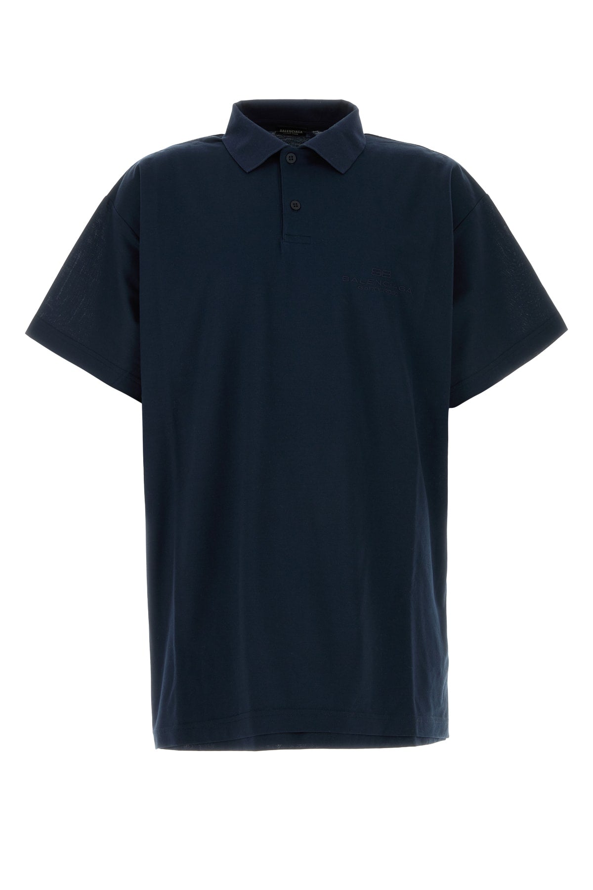 Balenciaga Cotton Polo — Navy