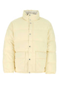 Jil Sander Quilted Polyester Down Jacket — Cream