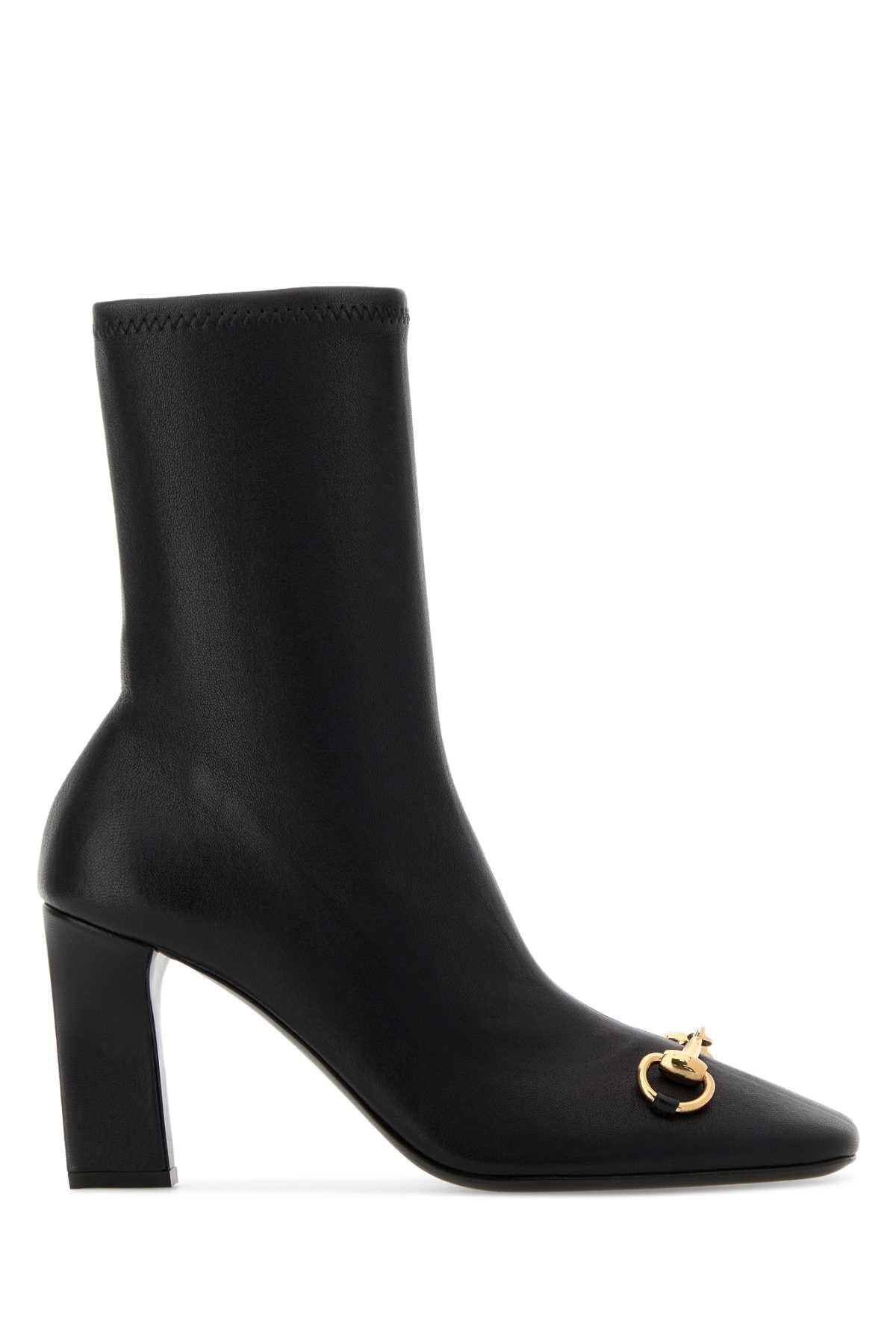 Bota tobillera Gucci Signora — Negro
