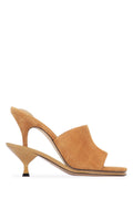 Jacquemus Doubles Mule Heel — Camel