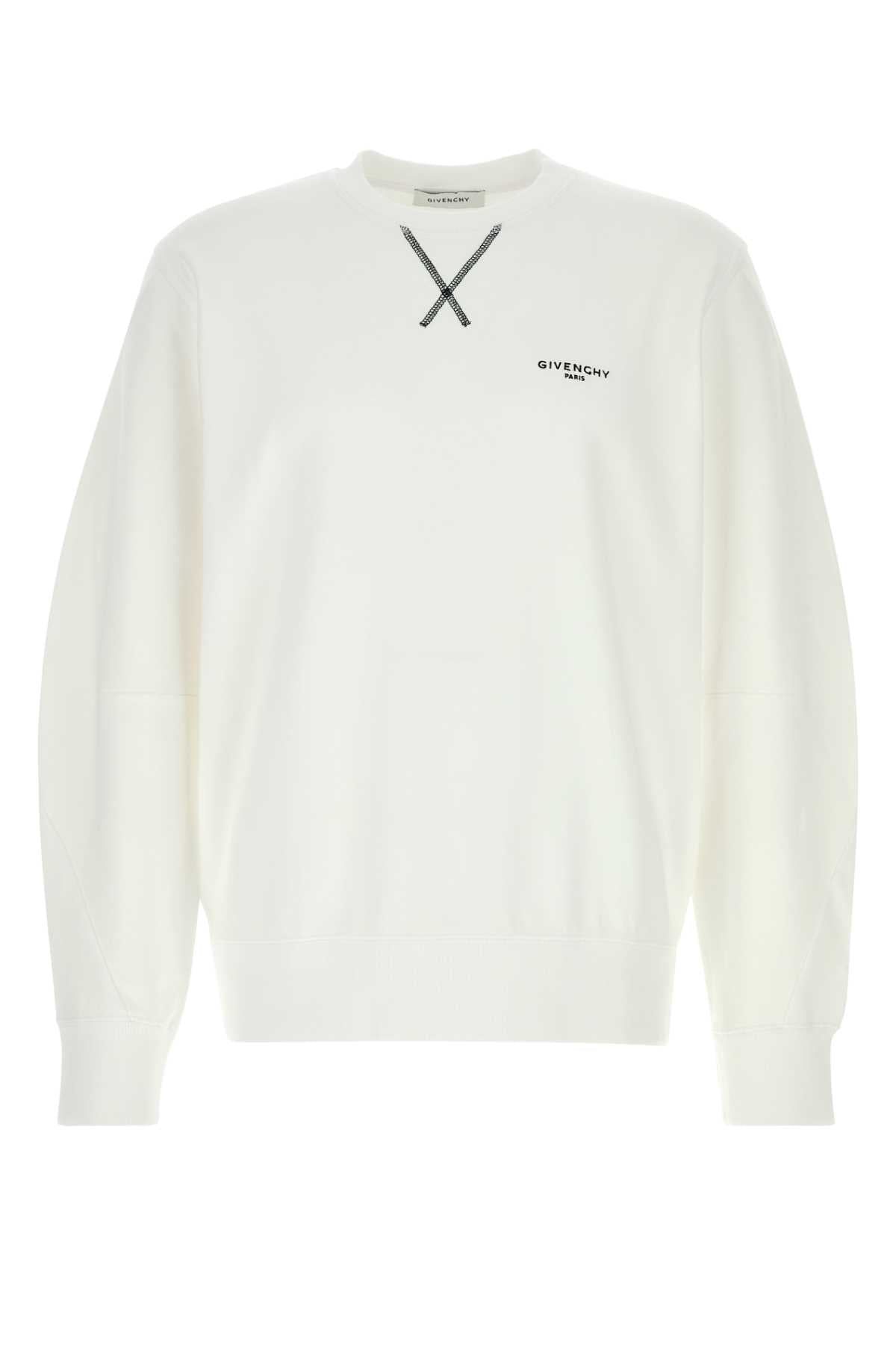 Givenchy Seam Sweatshirt — White