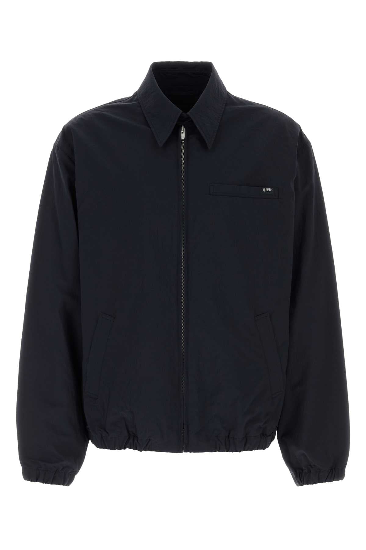 Prada Recycled Nylon Jacket — Navy