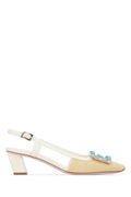 Roger Vivier BV Pietre Sandal — Beige