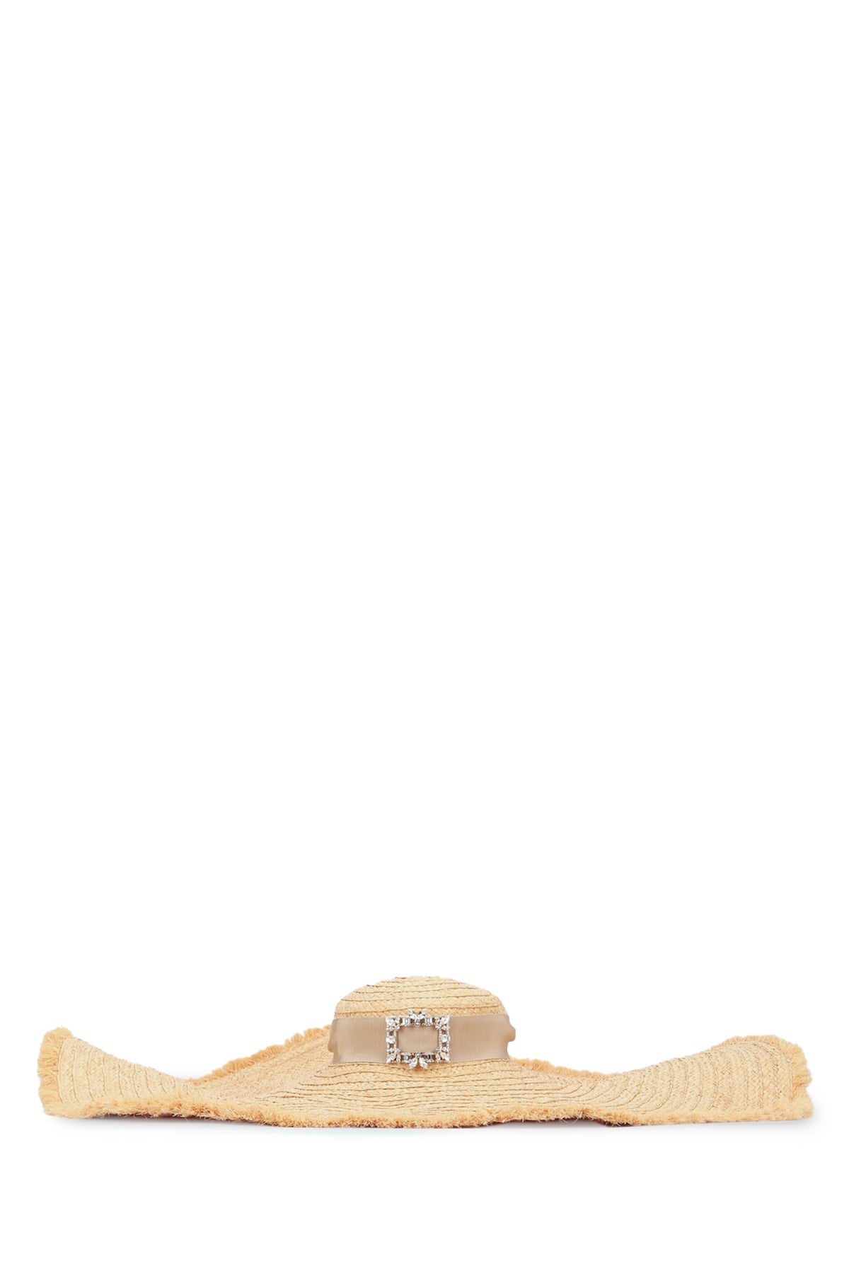 Roger Vivier RV Sun Hat — Beige