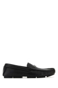 Dolce & Gabbana Leather Moccasin Loafer — Black