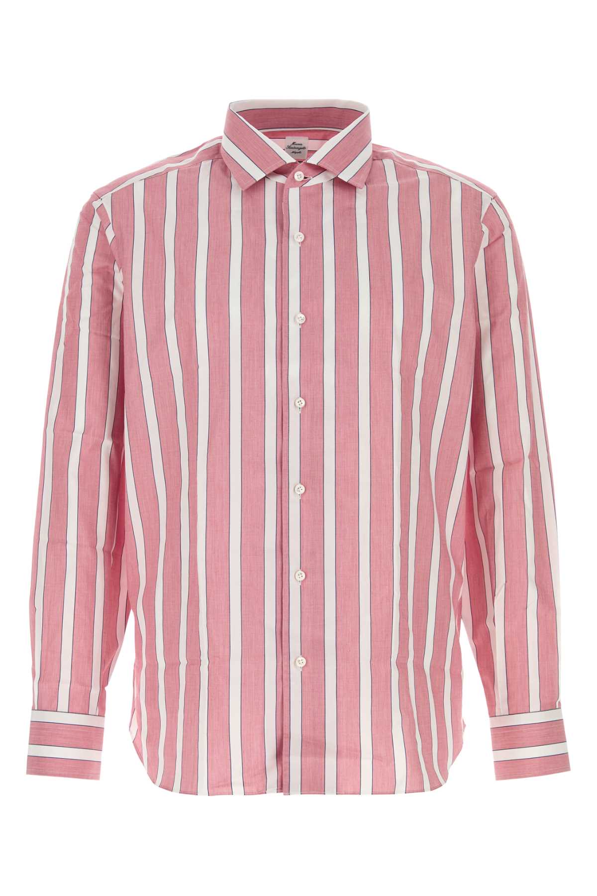 Junya Watanabe Striped Poplin Shirt — Pink