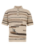 Bottega Veneta Dett Polo Shirt — Beige