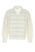 Bode Tennis Lace Shirt — White