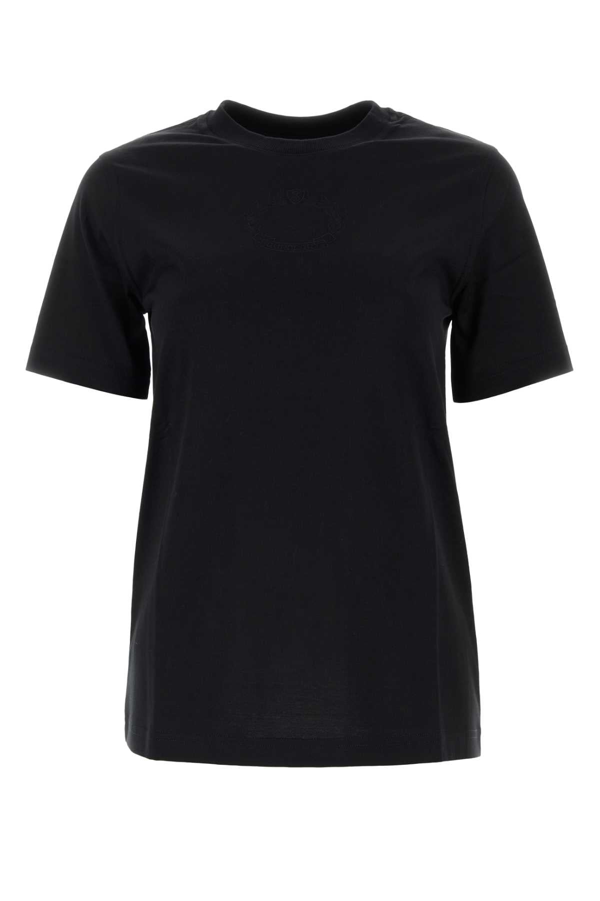 Burberry Cotton T-Shirt — Black