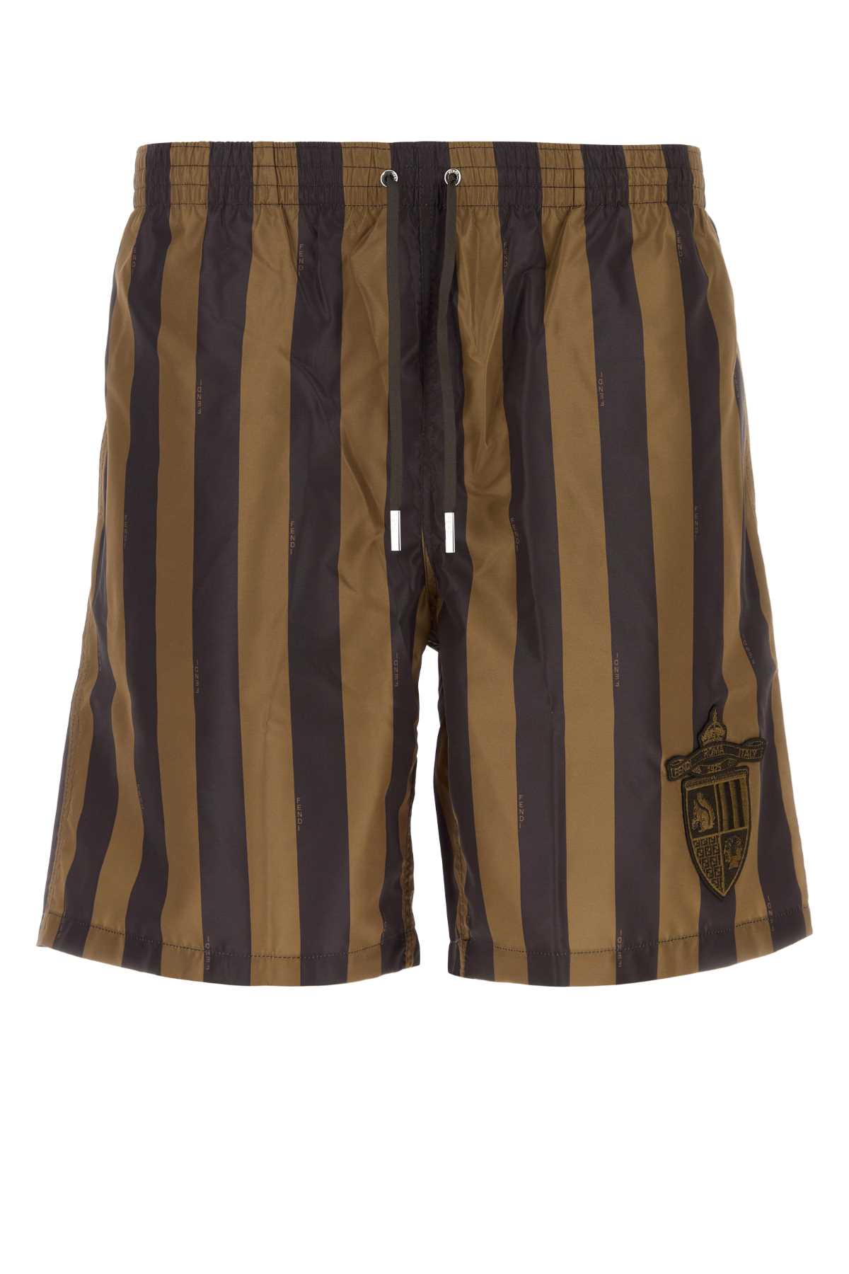 Fendi Fendi Swimming Shorts — Brown