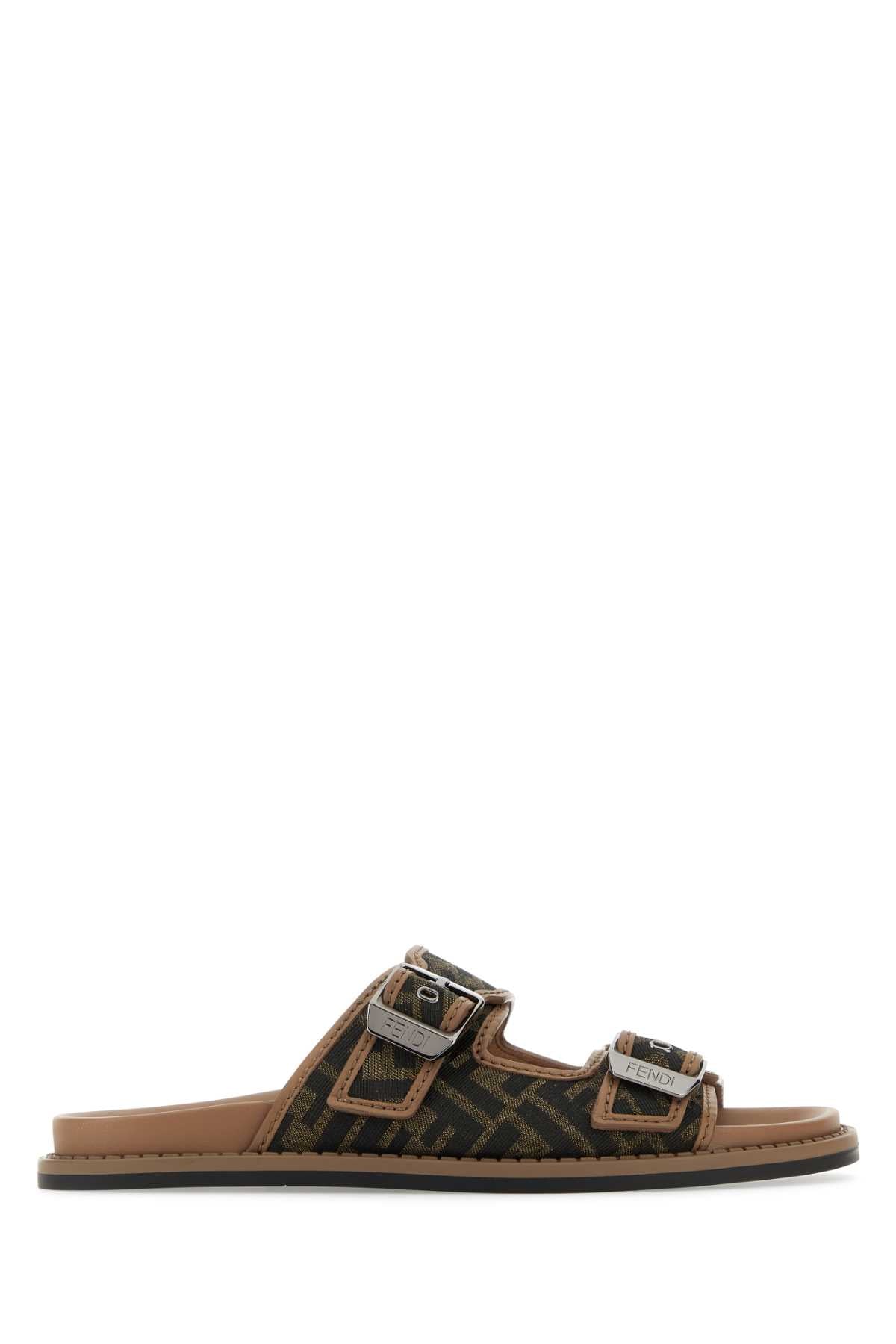 Fendi Slide — Brown