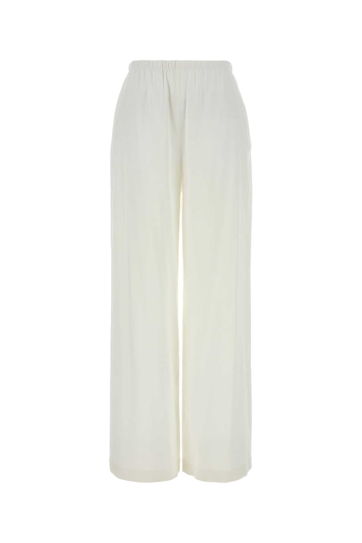 Max Mara Destino Trousers — White