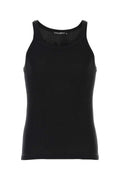 Dolce & Gabbana Cotton Tank Top — Black