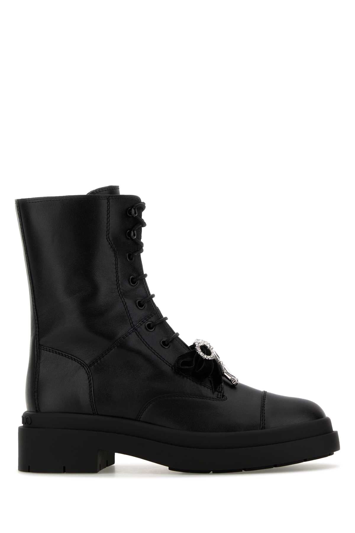 Jimmy Choo Flat Boot — Black