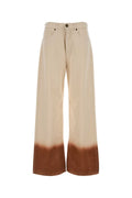 Alanui Shades Jeans — Beige