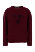 Prada Maglieria Sweater — Burgundy