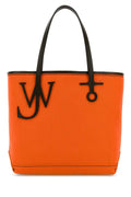 Bolso tote Anchor pequeño de JW Anderson — Naranja