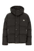 Dolce & Gabbana Nylon Blend Down Down Jacket — Black