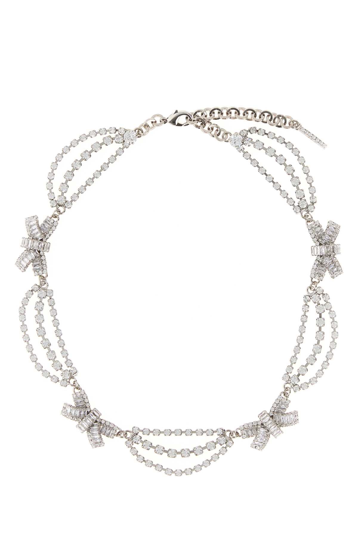 Alessandra Rich Necklace Necklace — Silver