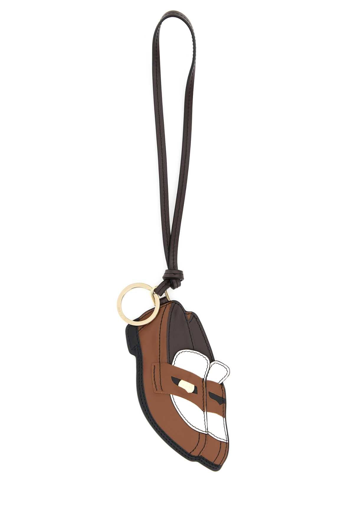 Miu Miu Aventure Key Case — Brown