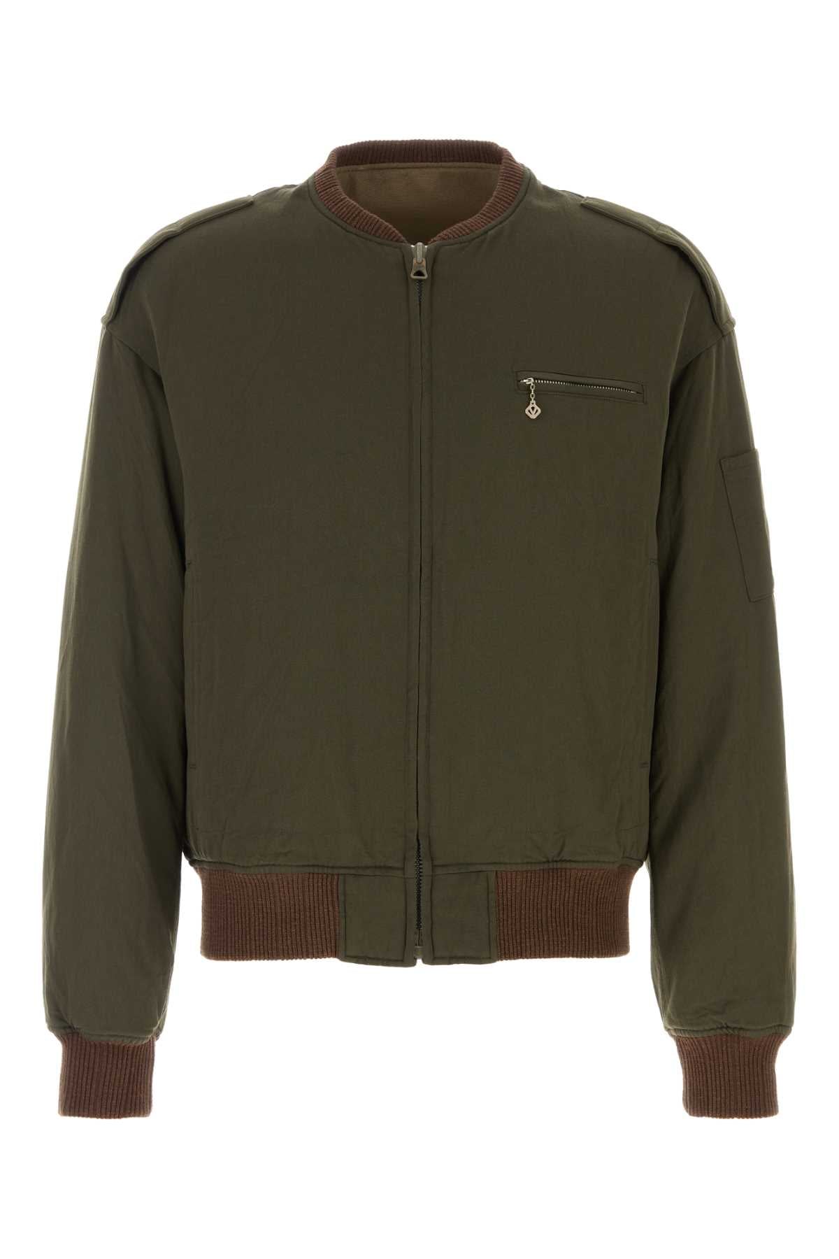 Visvim Gunner Down Jacket — Green