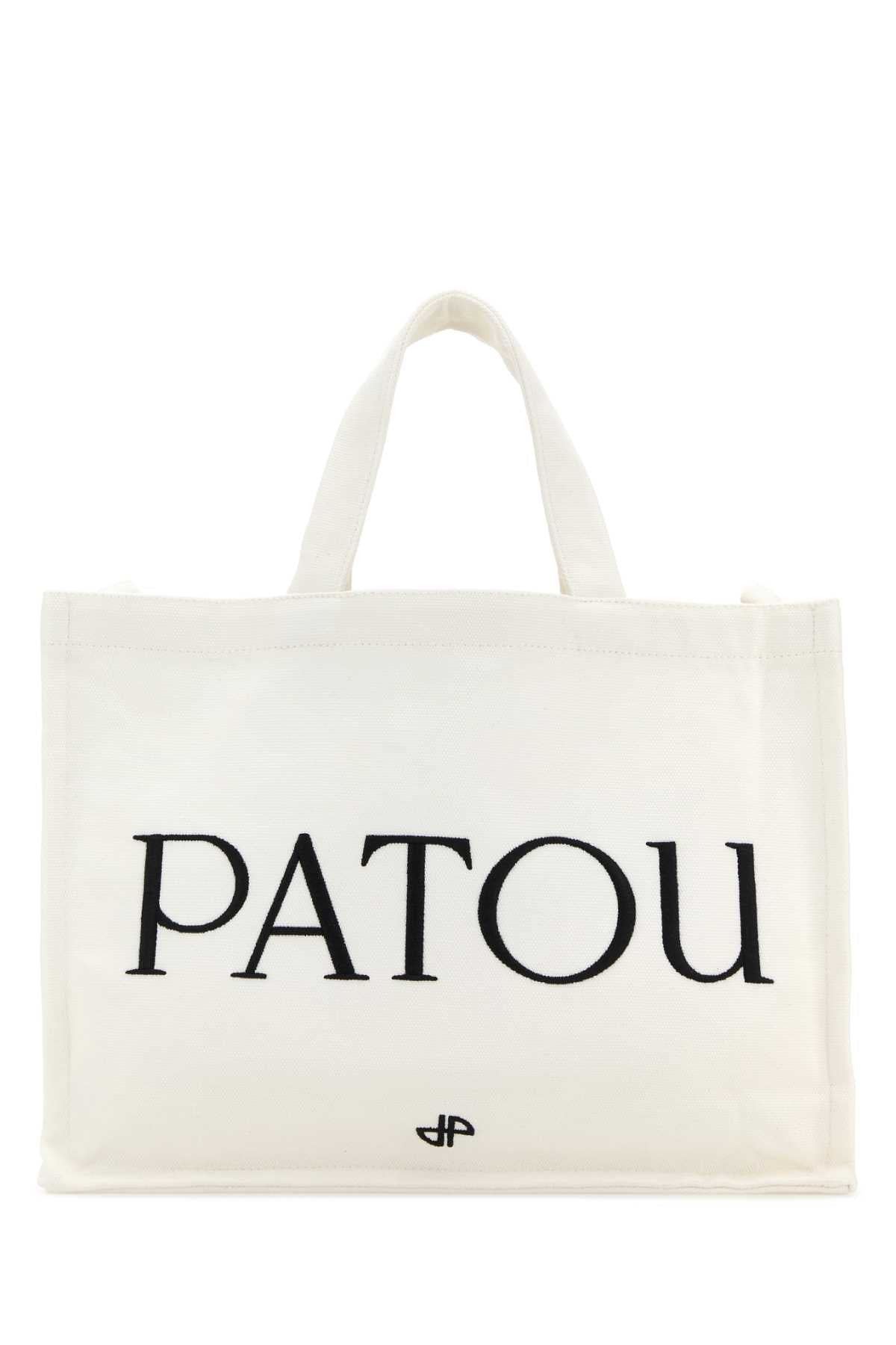 Patou Tote Tote Bag — White