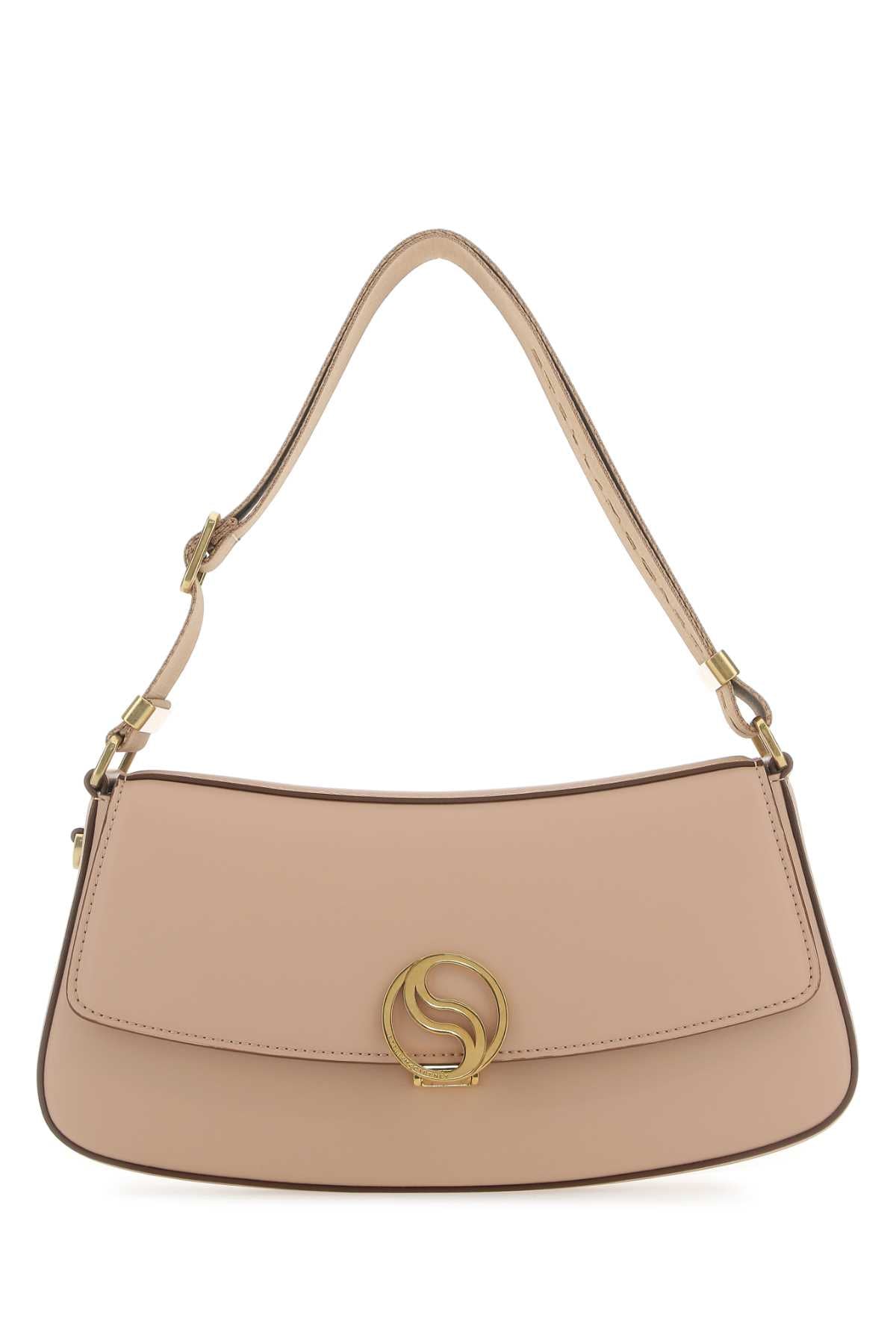 Stella McCartney Alter Mat Fabric Shoulder Bag — Beige