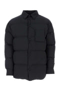 Off-White Quilted Down Down Jacket — Black