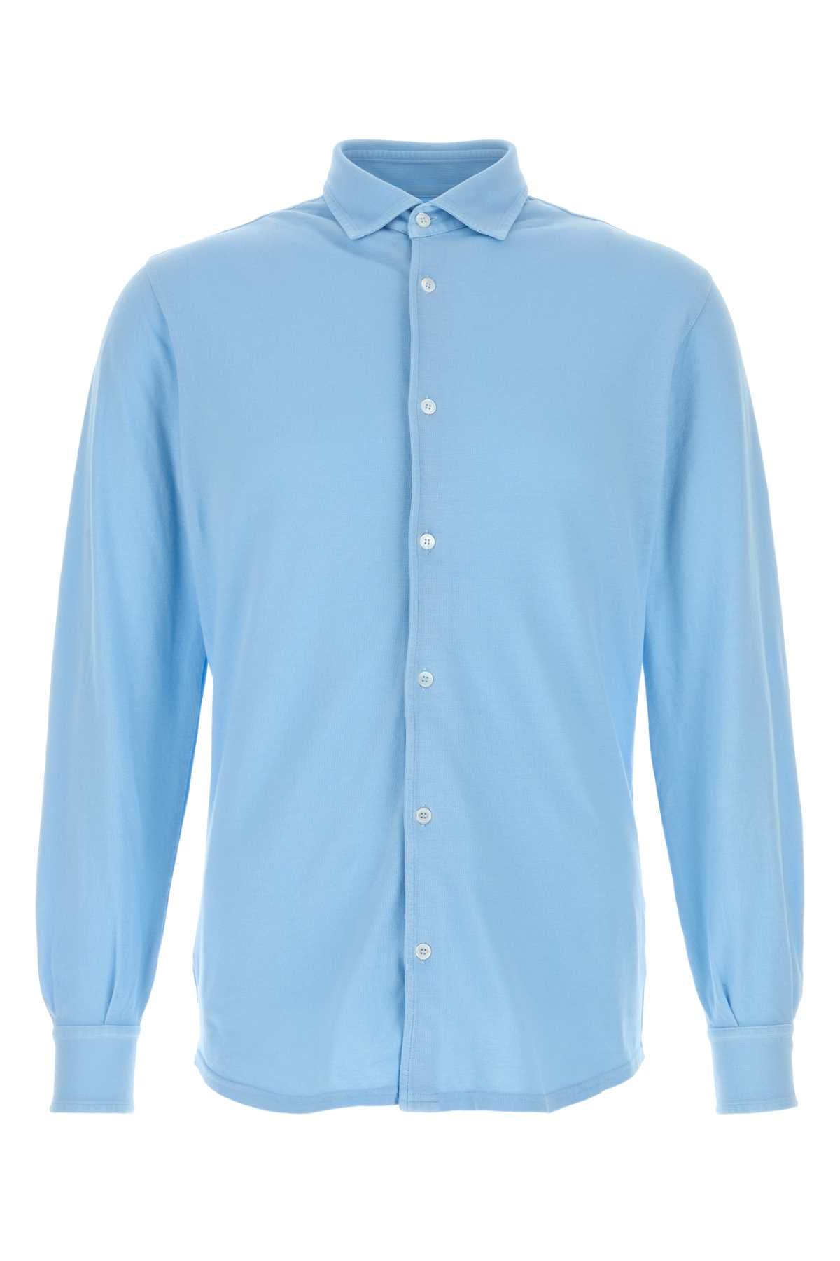 Fedeli Camicia Shirt — Blue