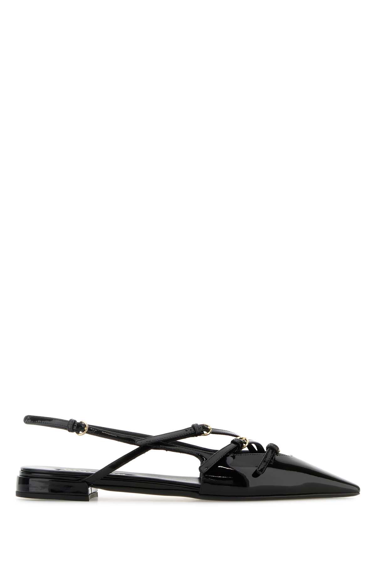 Miu Miu Ballerine Flat — Black