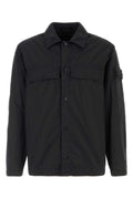Stone Island Nylon Shirt — Black