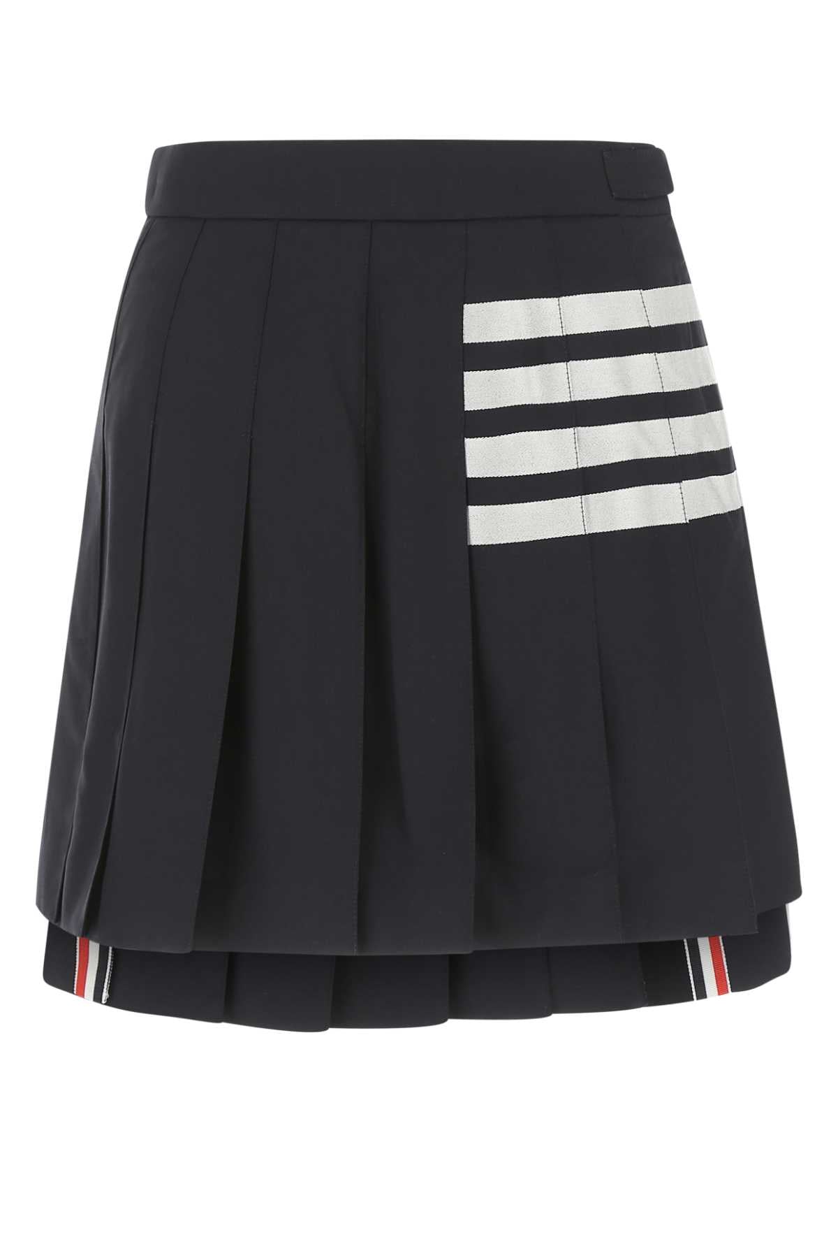 Thom Browne Dropped Skirt — Navy
