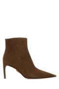Dolce & Gabbana Suede Ankle Boot — Brown