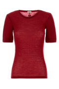 Versace Virgin Wool T-shirt — Red